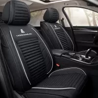 致驾亚麻汽车坐垫2017款沃尔沃XC60 S60L V60 S80L V40全包座套四季垫朗逸速腾凌渡途观帕萨特专用座垫