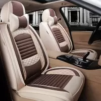 致驾2018款Jeep指挥官 2.0T专用四季亚麻全包围汽车座套皮革四季坐垫朗逸速腾凌渡途观帕萨特专用座垫