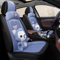 致驾大众polo朗逸朗行帕萨特桑塔纳途观亚麻四季四汽车布艺坐垫朗逸速腾凌渡途观帕萨特专用座垫