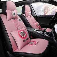 致驾卡通汽车座套四季全包围荣威eRX5荣威RX5荣威360亚麻布艺女士坐垫起亚K2K3KX3K5智跑狮跑专用