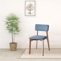 符象木质餐椅现代简约家用原木凳子靠背蝴蝶椅书桌椅布艺椅子长凳