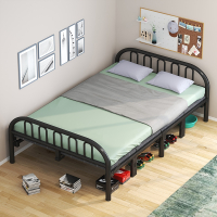 折叠床单人午休床办公室便携式出租房符象家用硬板床简易陪护四折床