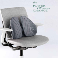符象人体工学腰垫办公室腰靠久坐护腰靠垫座椅靠背垫办公椅腰枕