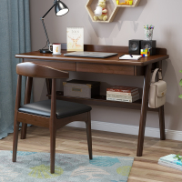 符象木质书桌简约家用学生写字台式电脑办公桌卧室简易儿童学习桌