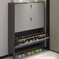 符象超薄翻斗鞋柜简约现代17cm北欧收纳省空间鞋架家用门口玄关柜