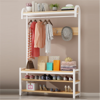 符象定制落地衣帽架鞋柜一体家用多功能进门口收纳置物架挂帽架简易挂衣架