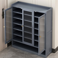 符象鞋架入户门口玄关柜家用经济型室内大容量收纳透明门尘鞋柜