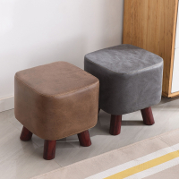 符象木家用小凳子门口换鞋凳客厅小板凳茶几矮凳简约轻奢沙发凳方凳