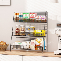 符象桌面置物架收纳客厅台面水杯架子多层储物零食架餐桌上整理架