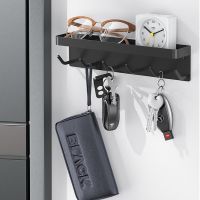 符象玄关家用强力吸磁创意钥匙挂架卧室入户门免钉多功能置物挂钩