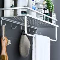 符象浴室置物架壁挂式洗手间脸池洗澡墙上厕所免打孔卫生间洗漱台收纳