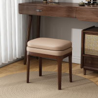 符象化妆凳北欧梳妆台凳子家用卧室现代简约软包圆凳轻奢化妆椅子