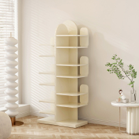 符象书架落地置物架网红仙人掌收纳架学生家用创意多层储物简易小书柜