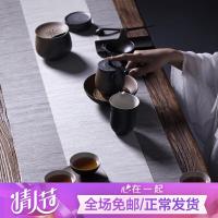 万仟堂(Edenus) 万仟堂陶瓷茶具套装成套组合茶具礼盒装带茶盘宋韵风格 君子之风