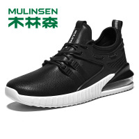 木林森男鞋春季新款男士气垫跑步鞋男韩版潮流时尚运动休闲鞋子男