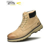 德国骆驼动感秋冬男靴马丁靴男士高帮真皮靴子复古沙漠靴英伦