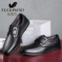 富贵鸟男鞋2020秋季皮鞋男真皮男士商务正装休闲皮鞋中老年爸爸鞋