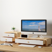 显示器增高架台式电脑置物架办公室符象桌面屏幕支架办公桌收纳