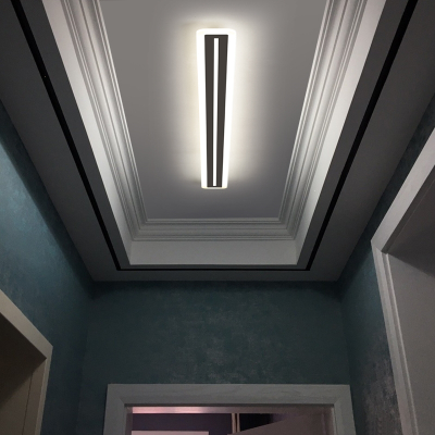 过道灯走廊灯长条形符象壁灯床头灯明装入户玄关灯简约现代LED阳台灯