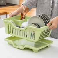 厨房放盘子置碗架子晾沥水架装碗筷置物架符象家用碗碟架放碗收纳盒