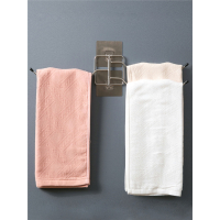 多杆旋转毛巾架符象卫生间不锈钢毛巾置物架浴室免打孔浴巾挂架