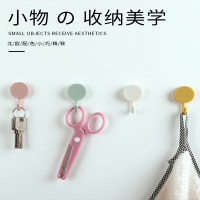 符象挂钩强力粘胶贴墙壁壁挂厨房创意可爱挂勾 免打孔门后浴室粘钩