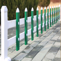 pvc塑钢草坪护栏杆户外花圃隔离花草园艺栅栏绿化带围栏菜园篱笆