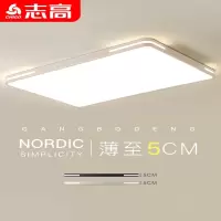志高(CHIGO)客厅灯 吸顶灯家用现代简约大气大厅长方形灯具