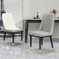 符象餐椅家用轻奢餐桌椅出租房商用凳子靠背舒服麻将学习书桌椅子