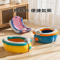符象儿童外出便携折叠式小马桶男女宝宝车载应急坐便器旅行便盆尿壶