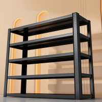 符象货架置物架多层家用储物架展示架仓库阳台角钢落地杂物间铁架子