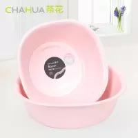 茶花精益方盆儿童洗脸盆加厚 厨房塑料盆果蔬洗菜盆水盆洗衣盆