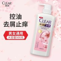 清扬洗发水清樱花露香型去油去屑男女士持久留香500毫升一瓶