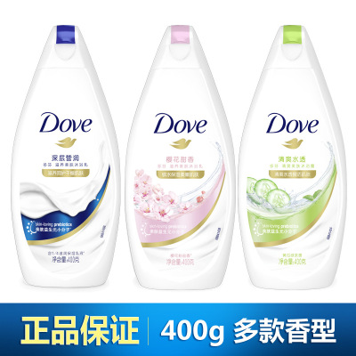 多芬(DOVE)沐浴露400g 衡悦水润深层莹润 滋养沐浴乳多香型