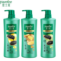 夏士莲1000ml洗发水黑芝麻黑亮滋润人参多效护理发根温和清洁柔