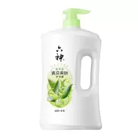 六神沐浴露家庭装绿茶冰片芦苇冰凉清凉舒爽大瓶1.5KG六神沐浴乳