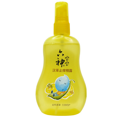 六神宝宝驱蚊花露水婴幼儿汉草止痒祛痱精露便携装160ml