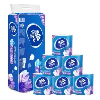维达有芯卷纸10卷2000克4层家用实惠