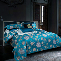 全棉四件套进口长绒棉定制床单床笠奢华高档纯棉床上用品