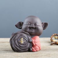 创意紫砂茶宠摆件