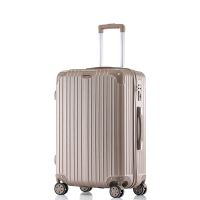 可充电万向轮拉杆箱行李箱女学生韩版旅行箱男密码箱登机箱大容量|土豪金 26寸