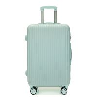 可充电万向轮拉杆箱行李箱女学生韩版旅行箱男密码箱登机箱大容量|经典糖果绿 28寸