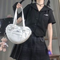 日系原创自制jk制服包学院风单肩斜挎pu手提休闲包二次元少女包女