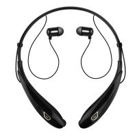 蓝牙耳机双耳颈挂脖头戴式运动跑步磁吸无线耳机 黑[智能芯片] [持续通话30小时]大礼包
