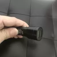 车载充电器多功能多用双usb点烟器转换头一拖二12-24v手机充电头|[黑色]车载充电器 送安卓数据线