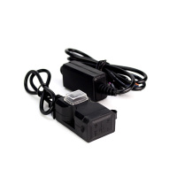 车载充电器usb带开关12v充手机多功能踏板电动摩托车防水车充改装|CD-3021(DC12V-24V)