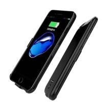 苹果背夹充电宝10000毫安超薄迷你版便携iphone6/7/8通用移动电|苹果4.7寸678通用磨砂黑 10000毫安