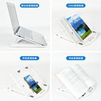 笔记本支架托架颈椎桌面办公室电脑升降便携散热架子增高垫折叠式