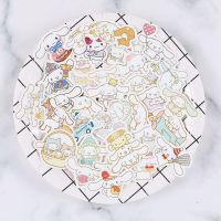 40张玉桂狗贴纸 笔记本水杯电脑ins贴画手机手账大耳狗贴纸装饰