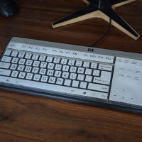 联想戴尔hp罗技键盘保护贴膜台式机通用型电脑机械防尘罩套双飞燕|半透白色